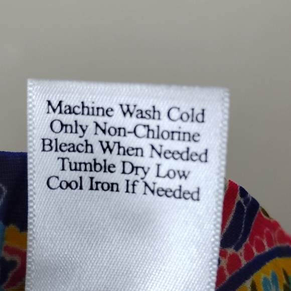 Vintage Y2K Coldwater Creek Chiffon Skirt S/P Boho Cottagecore Paisley Lined - Picture 9 of 9